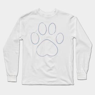 Sweet Paws Cool Pet clothing, pet owner, pet decoration gift for animal lovers design Long Sleeve T-Shirt